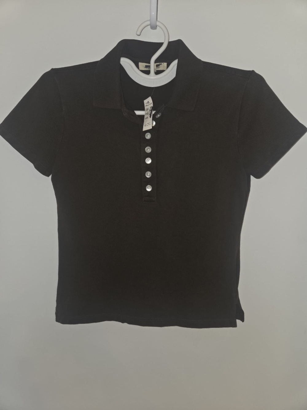 Madewell Shrunken Polo in Cotton Pique
